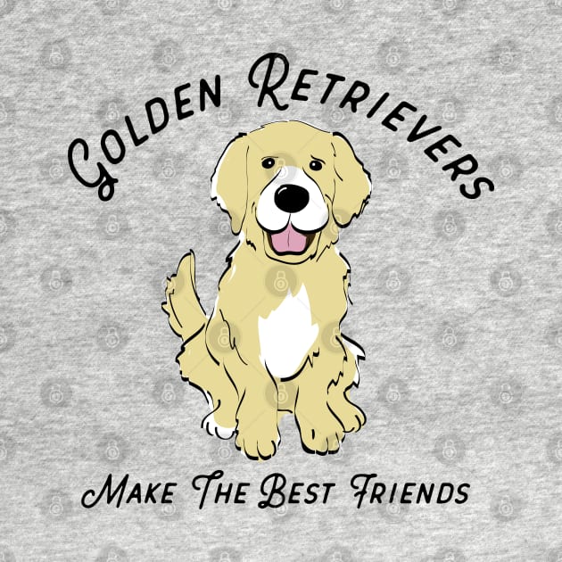 Golden Retriever Fan Gift Retriever Dog Fan by atomguy